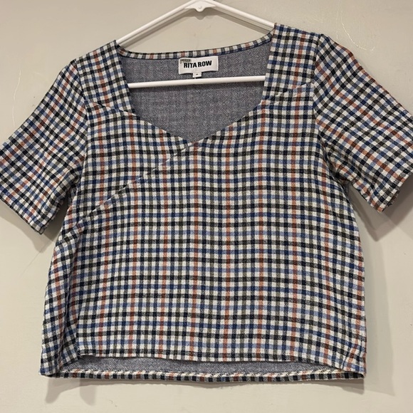 Rita row small cropped top - Picture 1 of 5